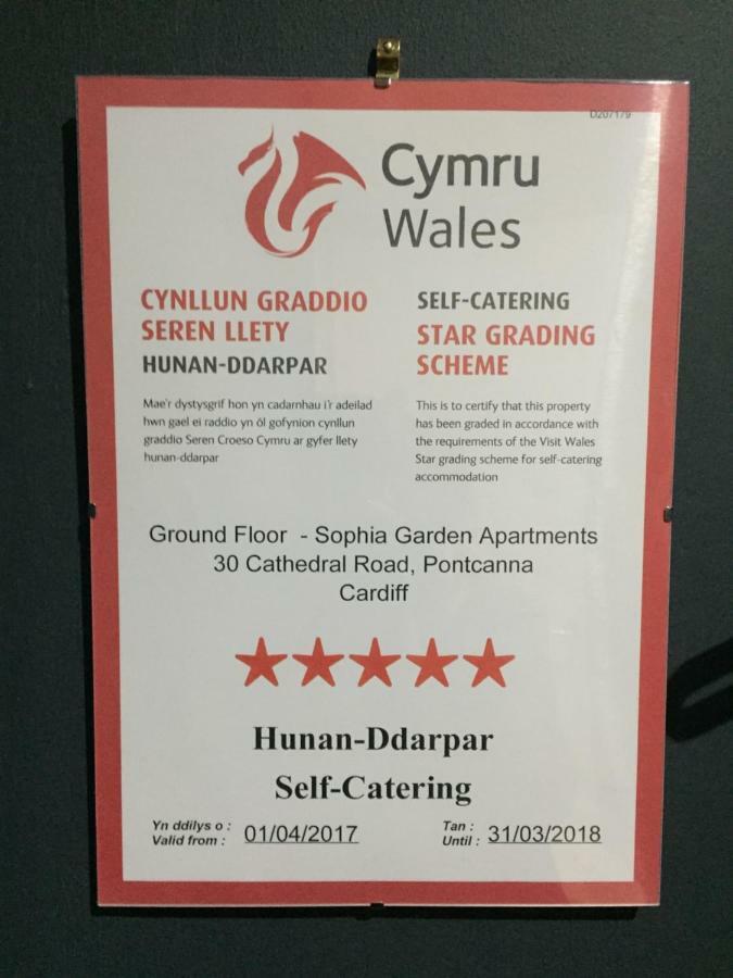 Sophia Gardens Apartment Cardiff Buitenkant foto